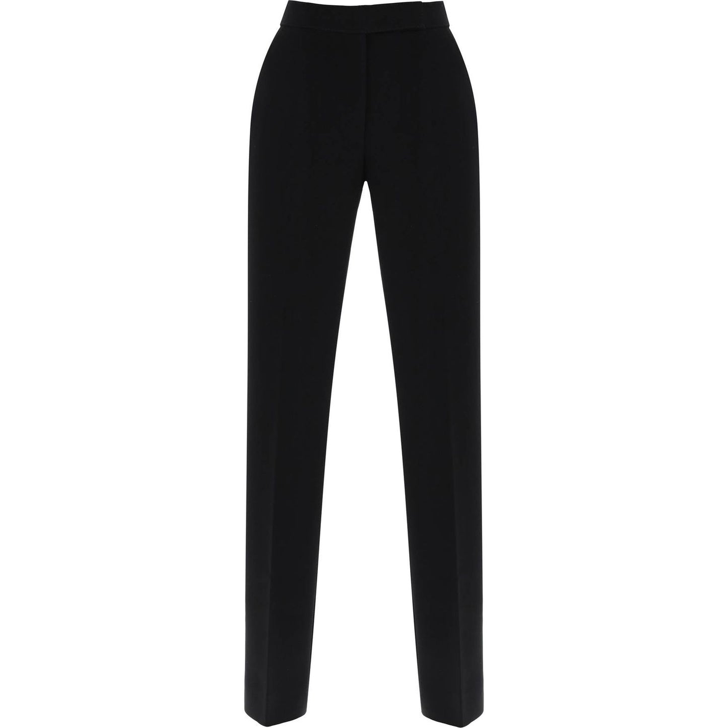 Tory Burch straight leg pants in crepe cady Trousers Tory Burch