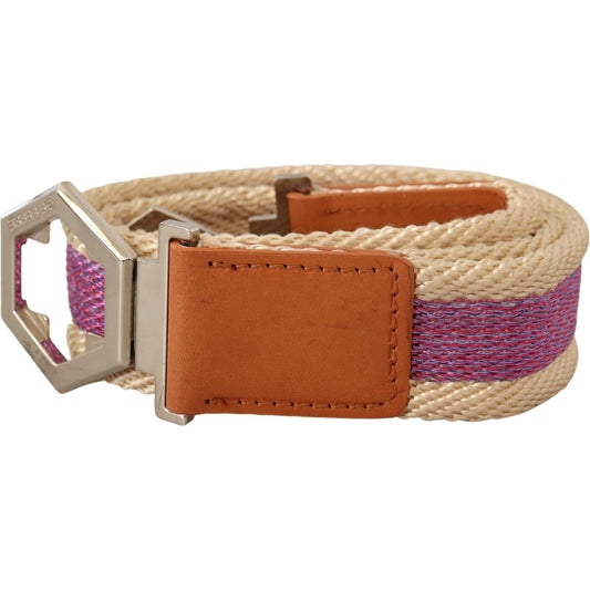 GF Ferre Elegant Multicolor Leather Fashion Belt WOMAN BELTS GF Ferre