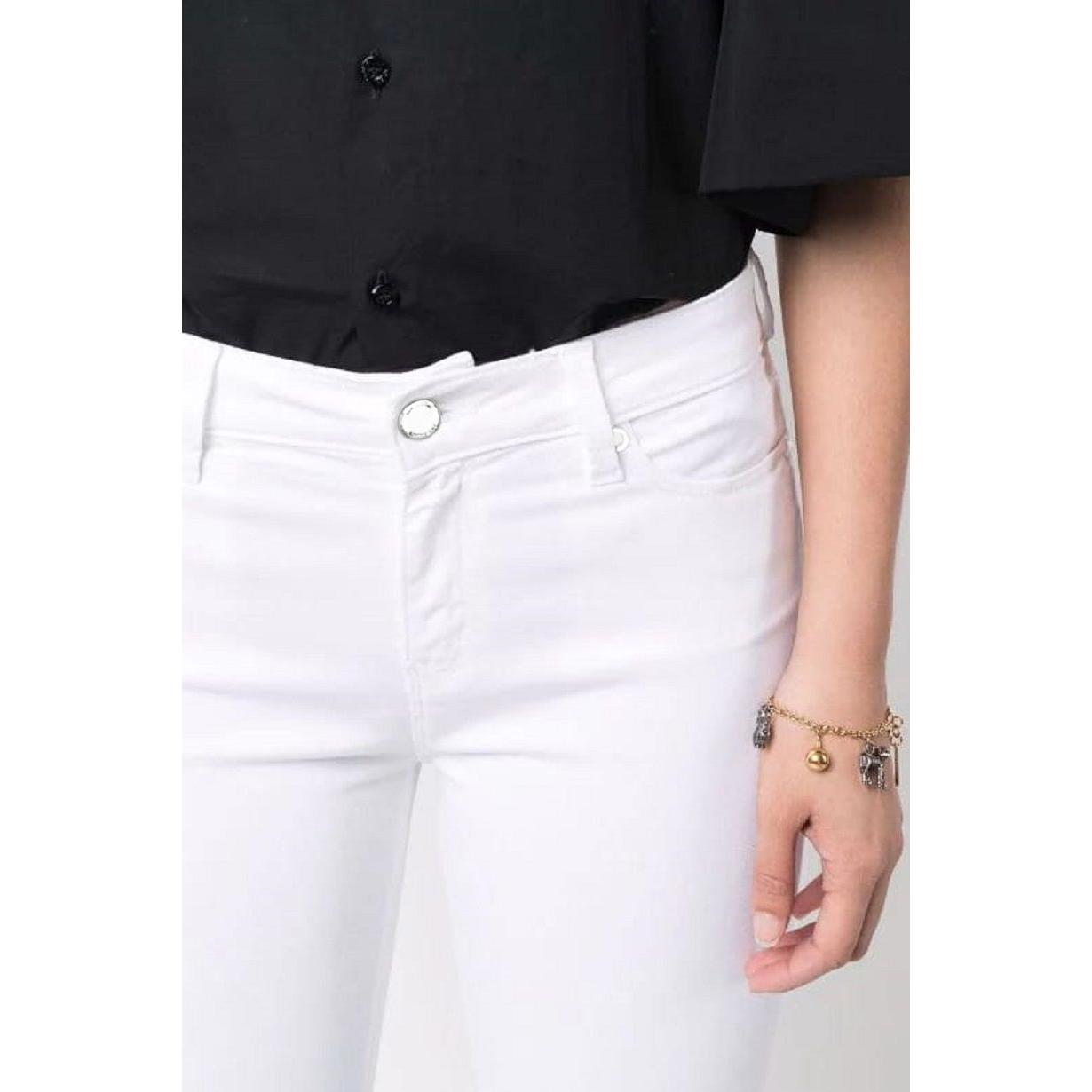 Love Moschino White Cotton Women's Jeans Love Moschino