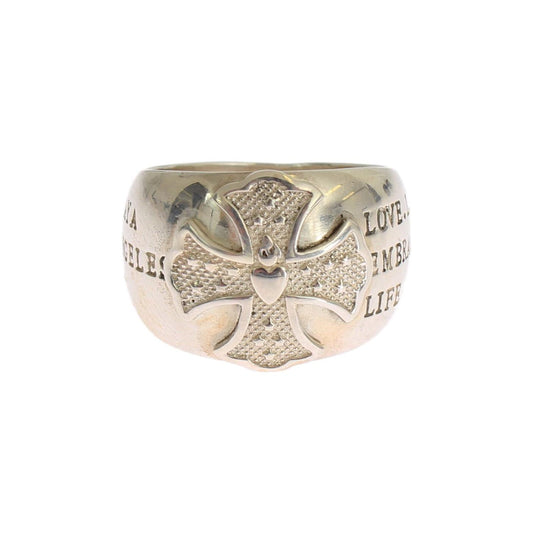 Nialaya Silver Cross Womens 925 Sterling Ring Nialaya