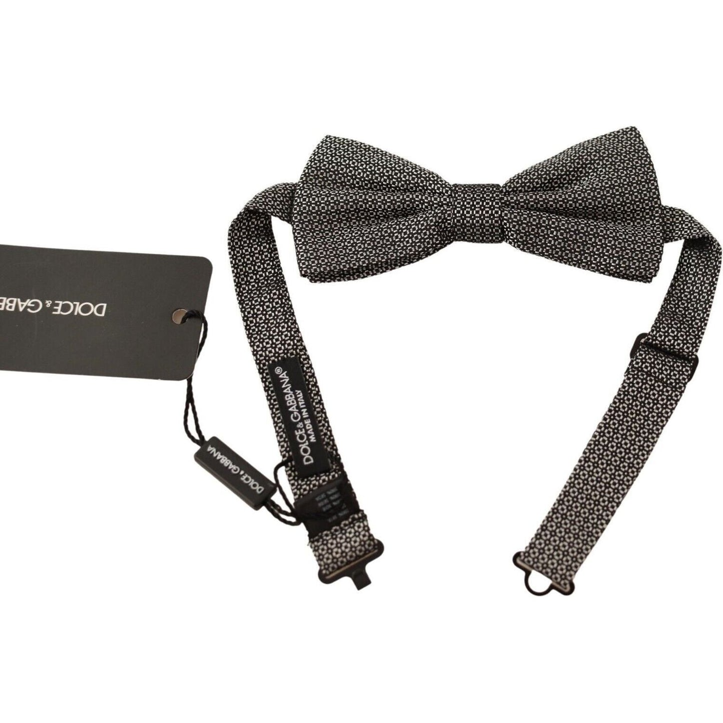 Dolce & Gabbana Elegant Multicolor Silk Bow Tie Necktie Dolce & Gabbana