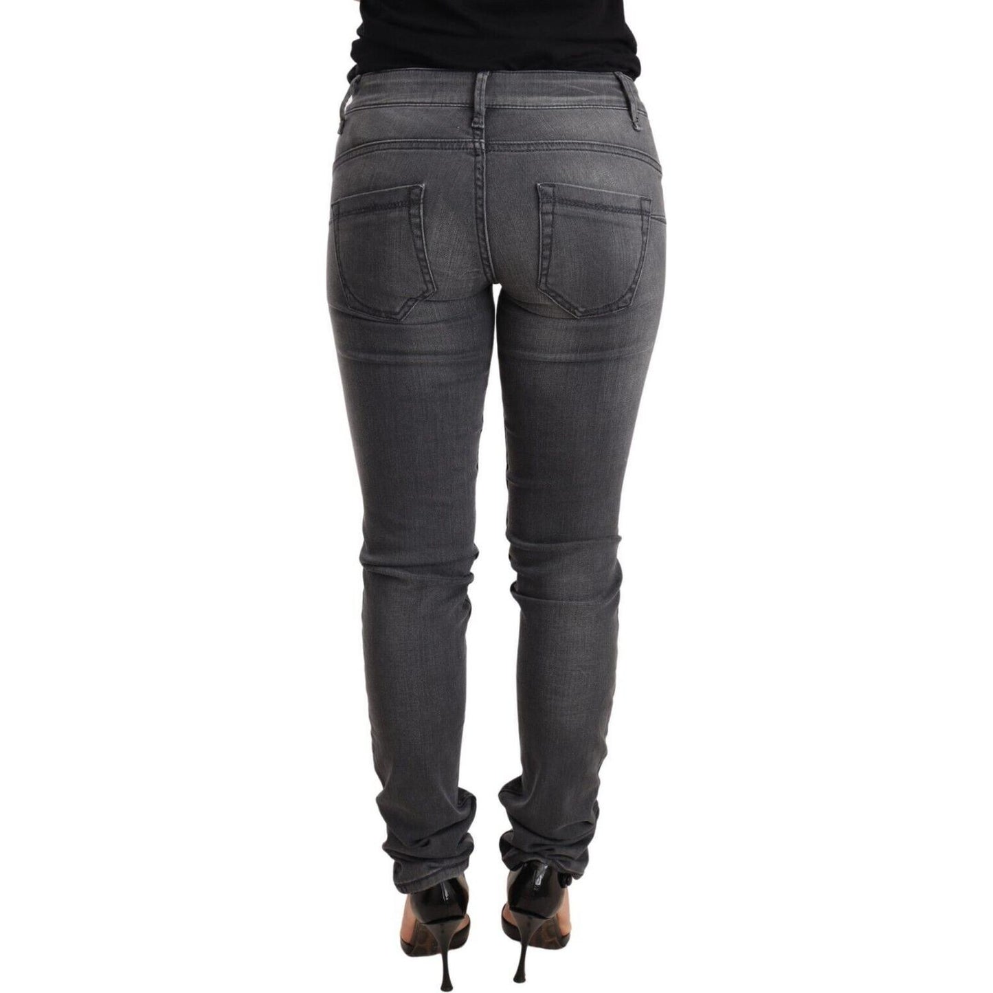 Chic Acht Low Waist Skinny Denim Jeans & Pants Acht