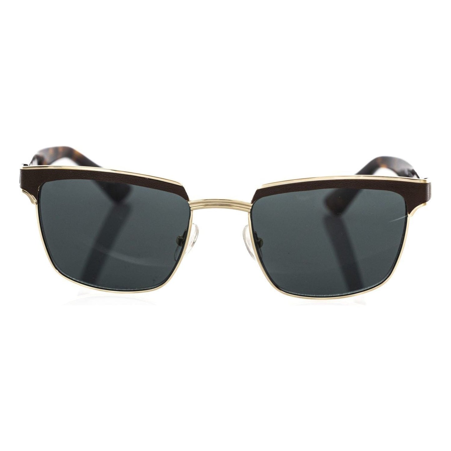 Frankie Morello Brown Metallic Men's Sunglass Frankie Morello