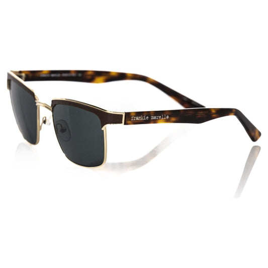 Frankie Morello Brown Metallic Men's Sunglass Frankie Morello