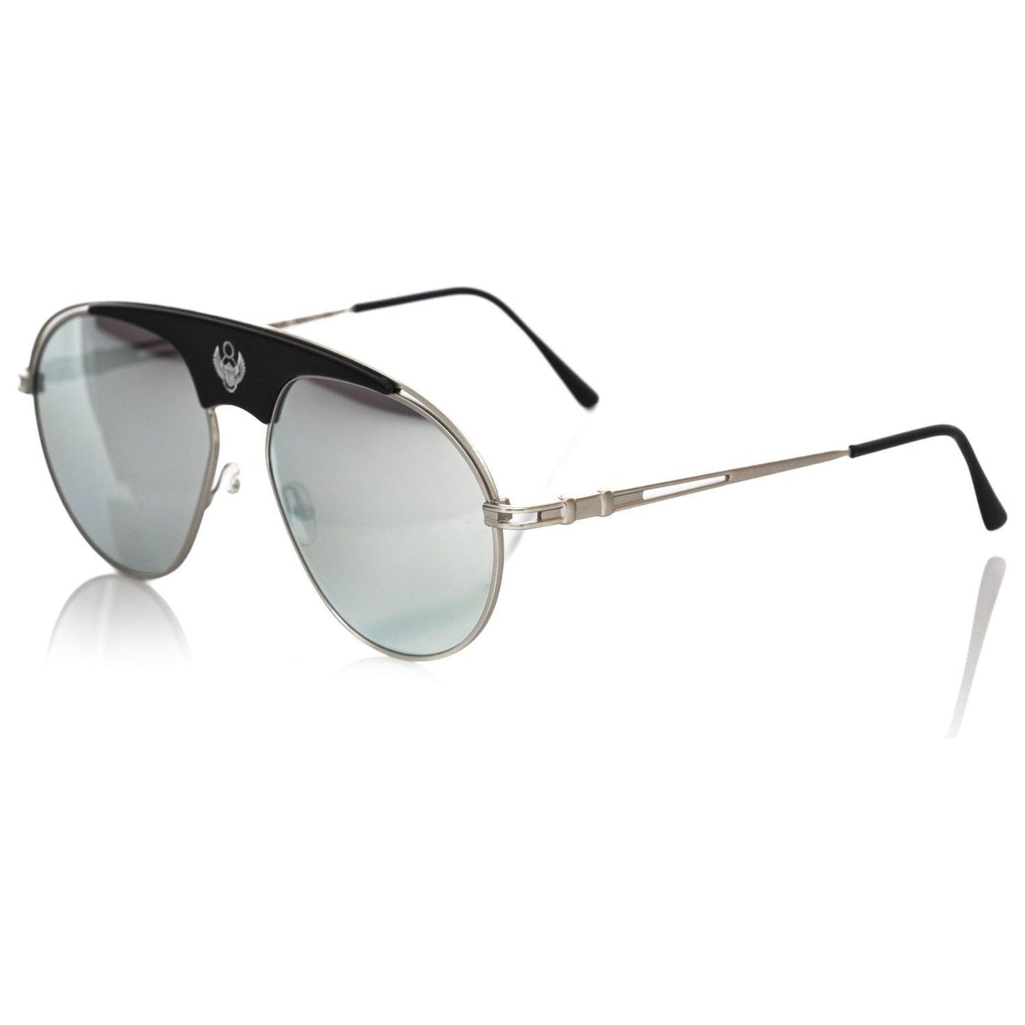 Frankie Morello Multicolor Metallic Men Sunglass Frankie Morello