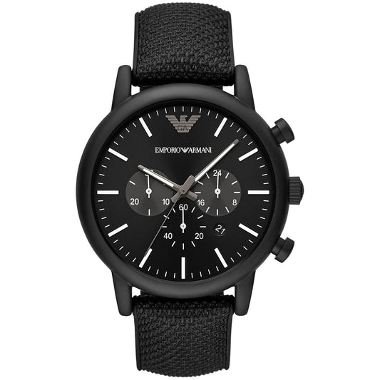 Emporio Armani Black Men Watch Emporio Armani