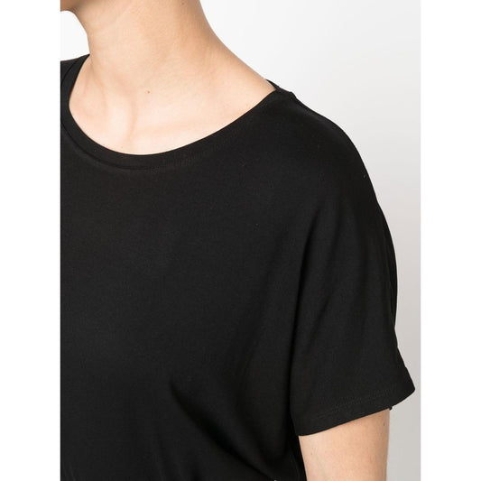 Majestic T-shirts and Polos Black Topwear Majestic