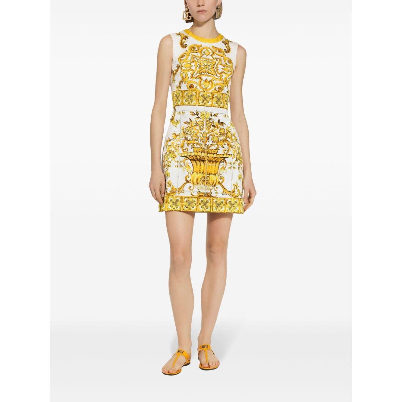 Dolce & Gabbana Dresses Yellow Dresses Dolce & Gabbana