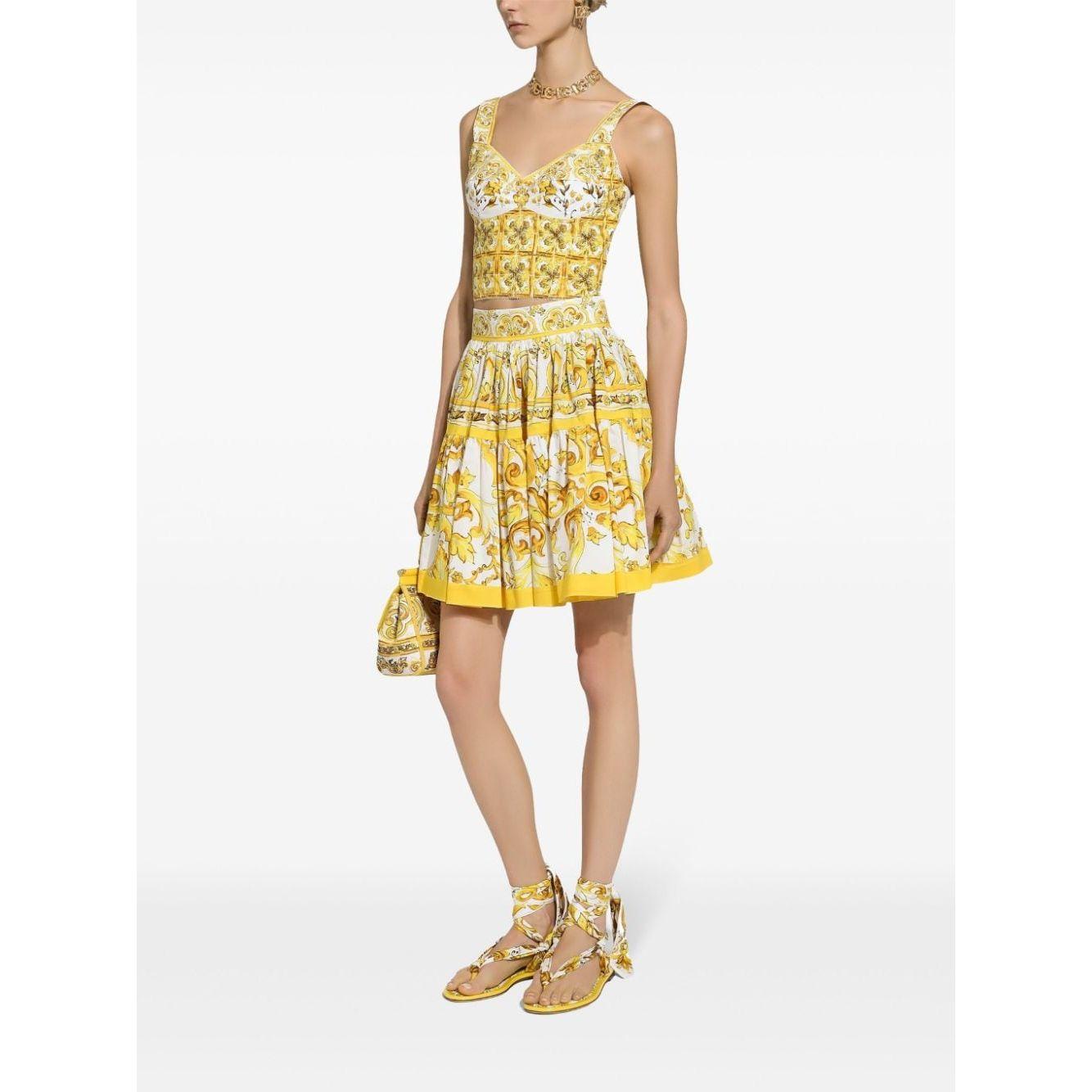 Dolce & Gabbana Skirts Yellow Skirts Dolce & Gabbana