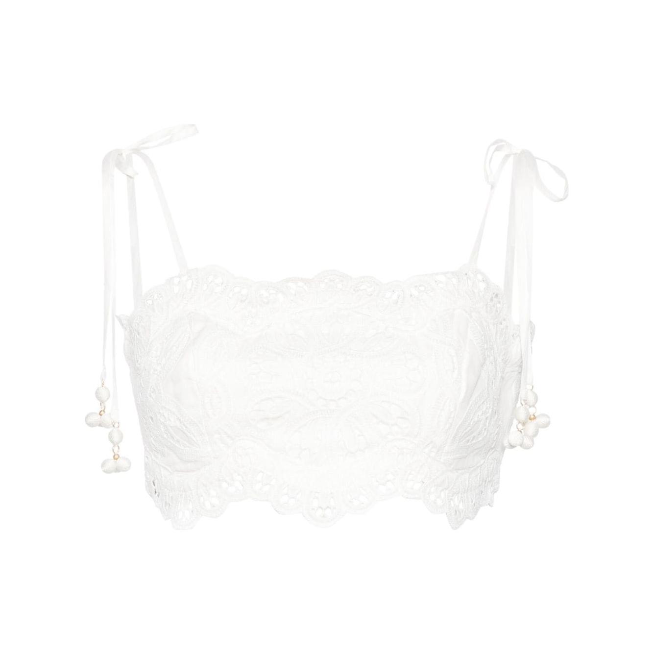 Zimmermann Top White Topwear Zimmermann