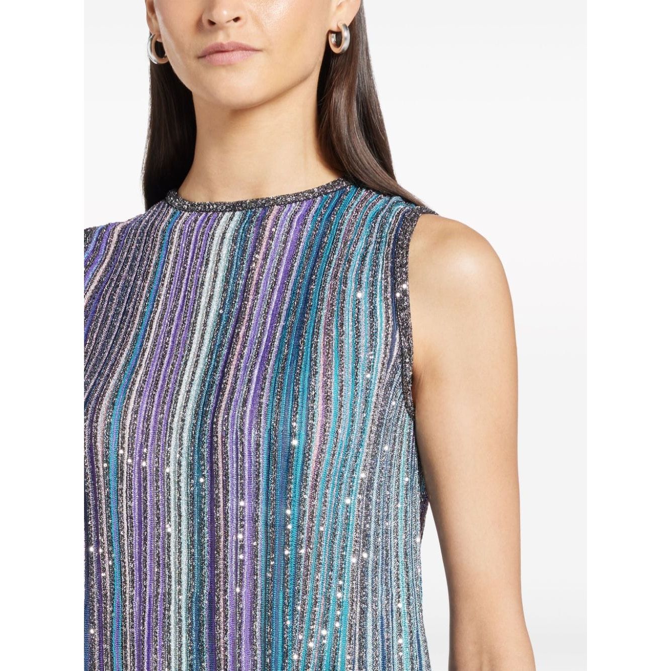 Missoni Top Clear Blue Topwear Missoni