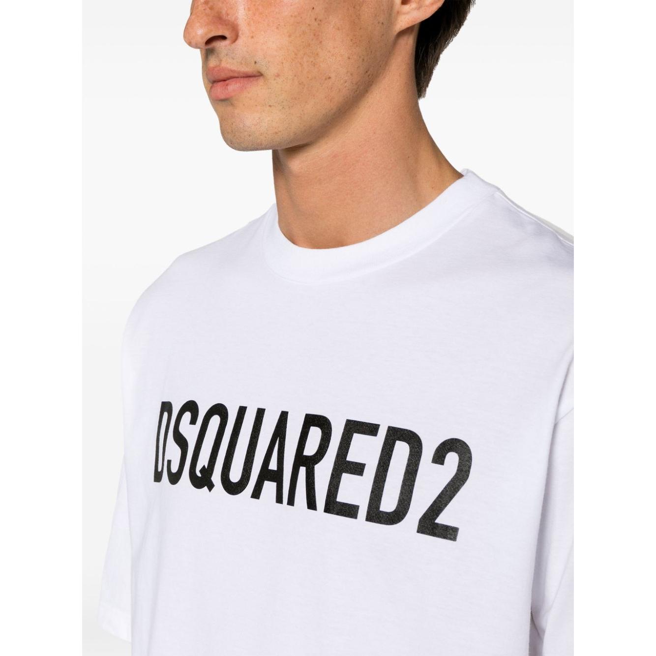 Dsquared2 T-shirts and Polos White Topwear Dsquared2