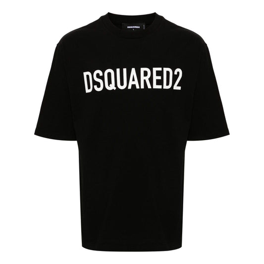 Dsquared2 T-shirts and Polos Black Topwear Dsquared2