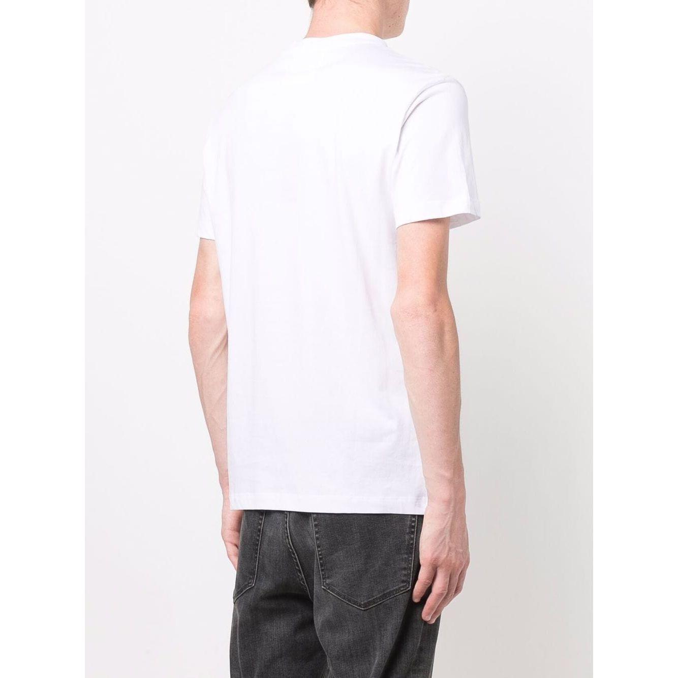 Emporio Armani T-shirts and Polos White Topwear Emporio Armani