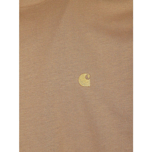 CARHARTT WIP MAIN T-shirts and Polos Beige Topwear Carhartt Wip Main