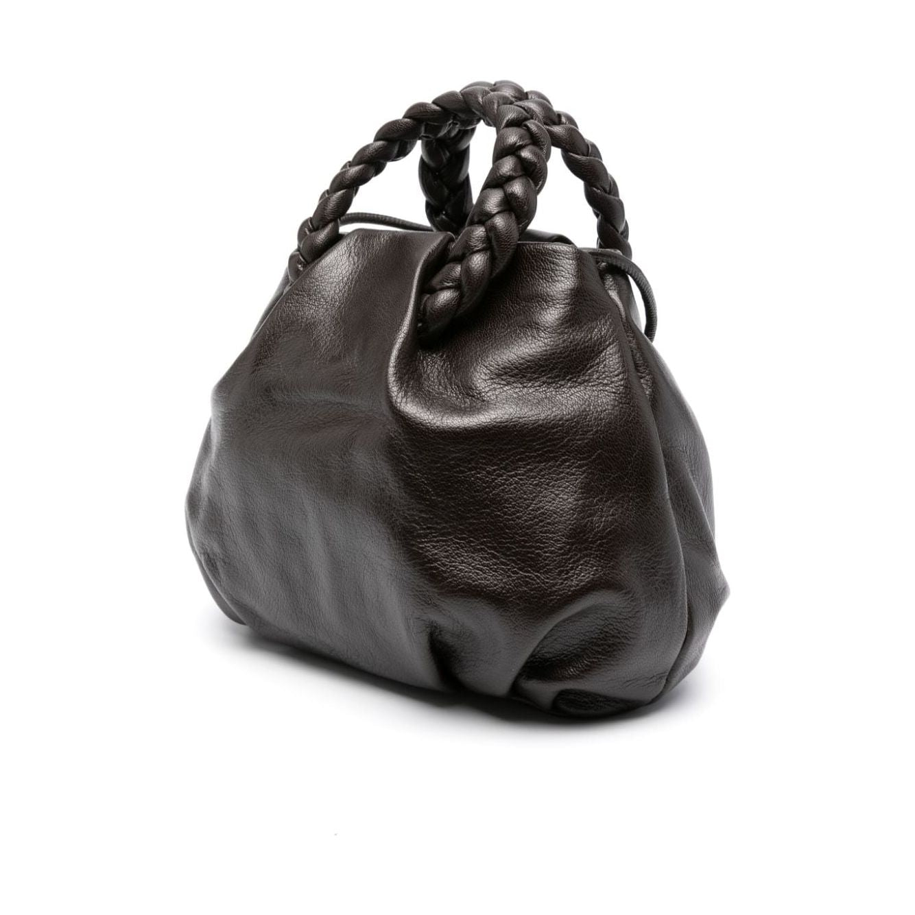 HEREU lambskin Handbag Brown Handbag Hereu