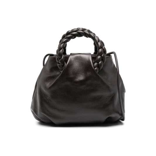 HEREU lambskin Handbag Brown Handbag Hereu