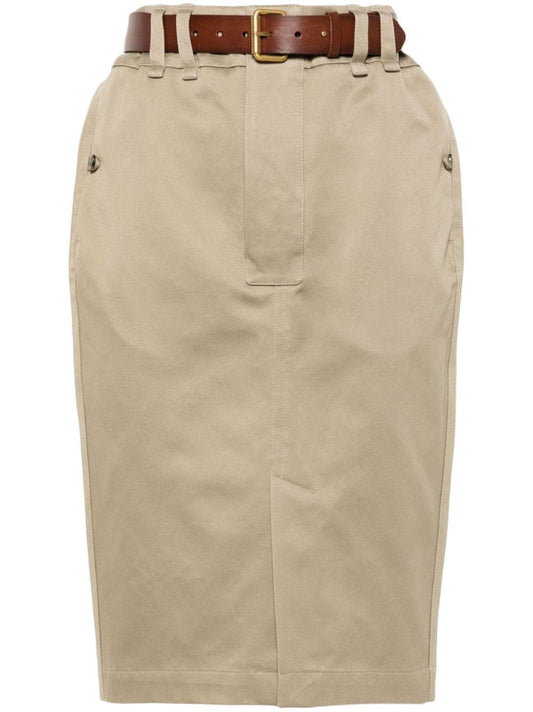 Saint Laurent  Skirts Beige