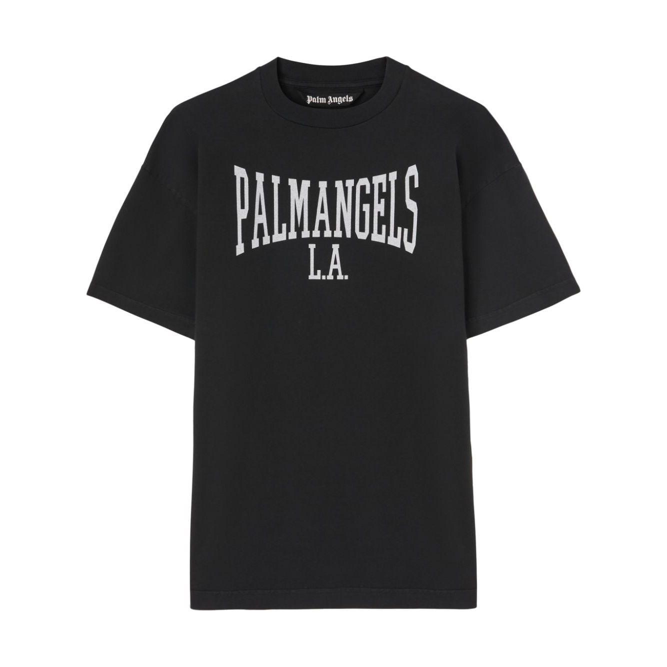 Palm Angels T-shirts and Polos Black Topwear Palm Angels