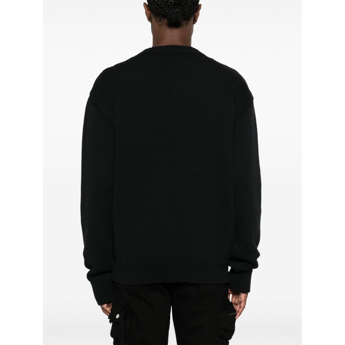 Off White Sweaters Black Topwear Off White