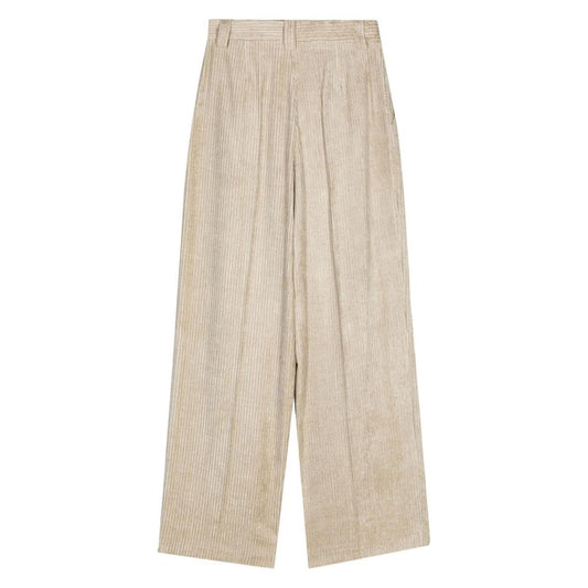 Alysi Trousers Beige Trousers Alysi