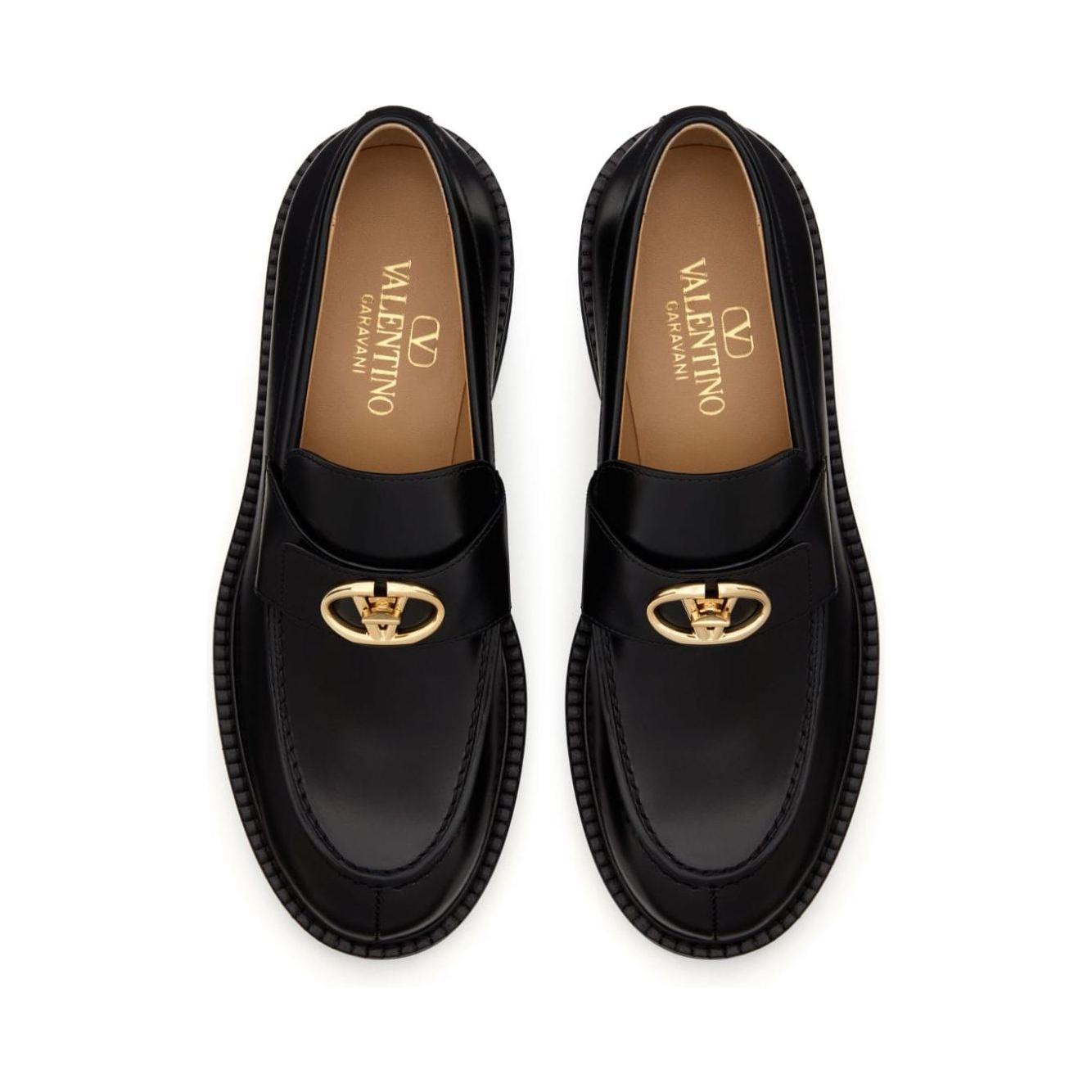 Valentino Garavani Flat shoes Black Moccasins Valentino Garavani