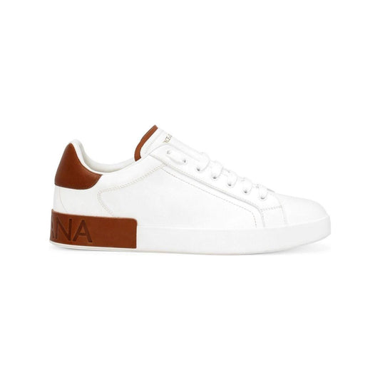 Dolce & Gabbana Sneakers Leather Brown Sneakers Dolce & Gabbana