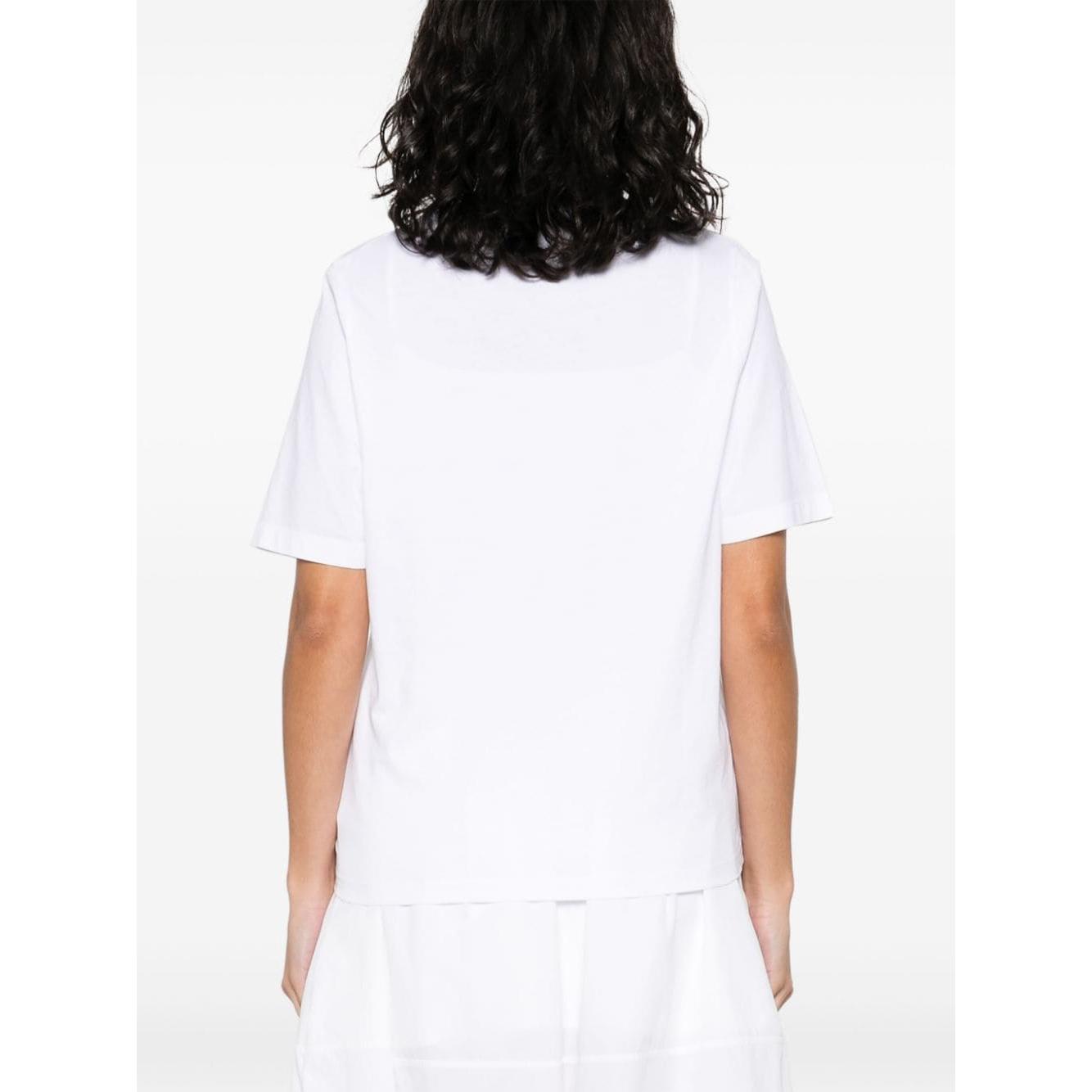 MAISON KITSUNE' T-shirts and Polos White Topwear Maison Kitsune