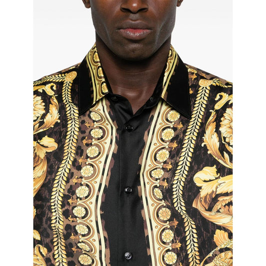 Versace Versace Shirts Golden Shirts Versace