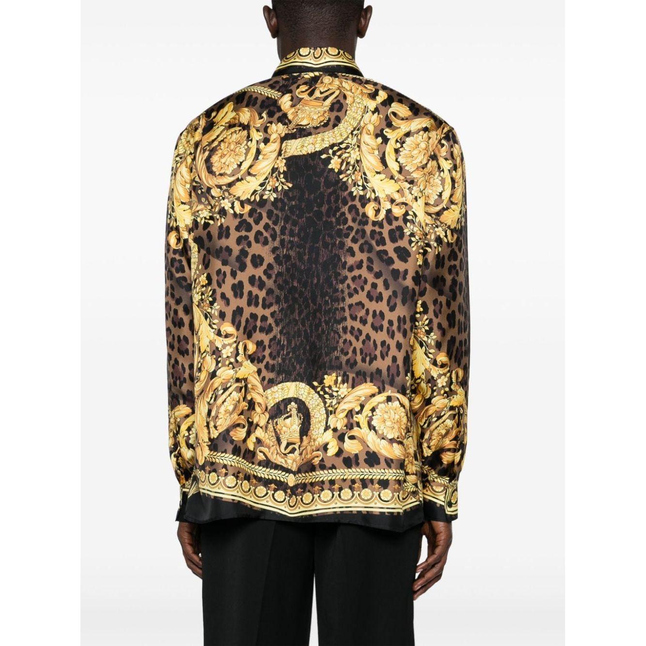 Versace Versace Shirts Golden Shirts Versace