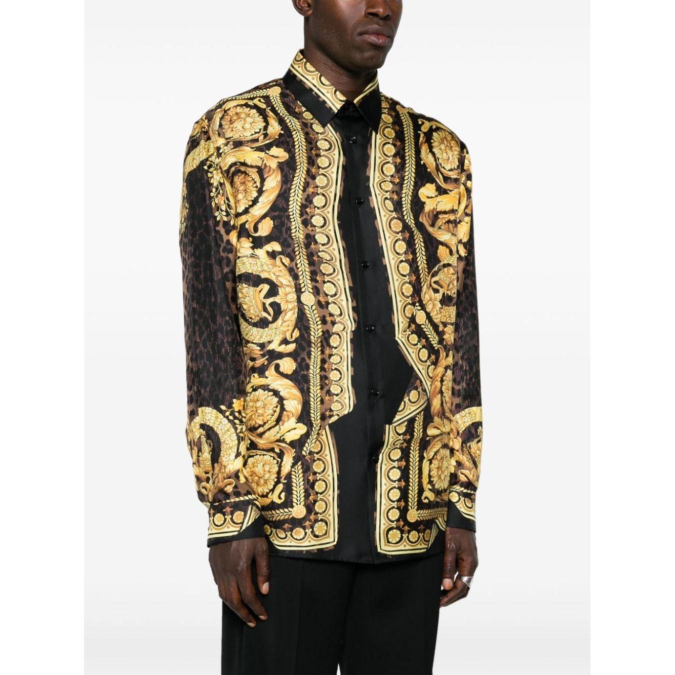 Versace Versace Shirts Golden Shirts Versace