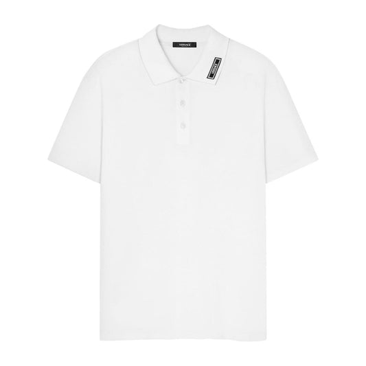 Versace T-shirts and Polos White Topwear Versace