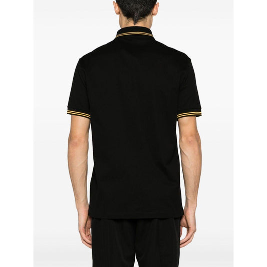 Versace T-shirts and Polos Black Topwear Versace