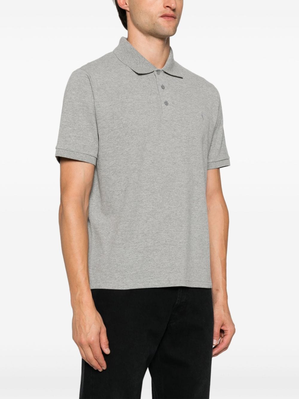 Saint Laurent  T-shirts and Polos Grey Topwear Saint Laurent