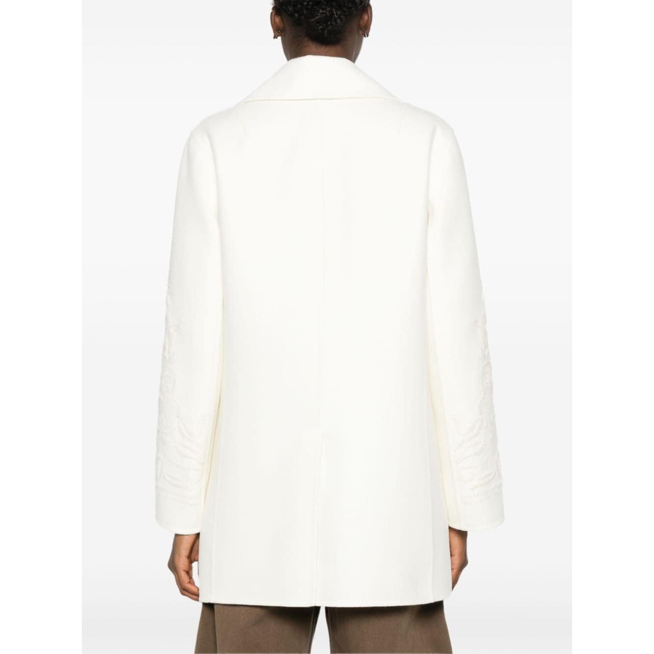 Ermanno Scervino Coats White Jackets Ermanno Scervino