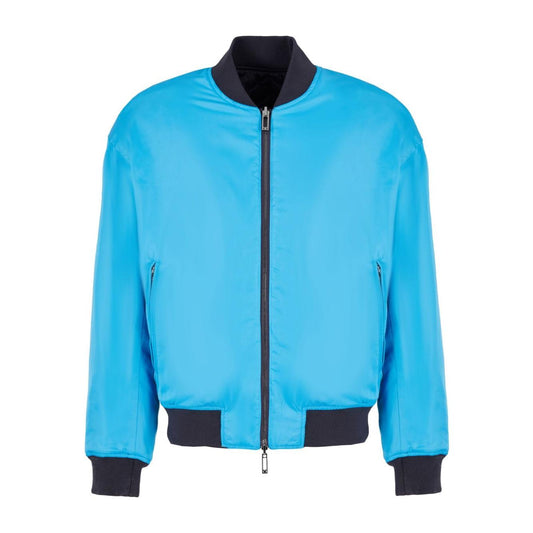 Emporio Armani Coats Blue Jackets Emporio Armani