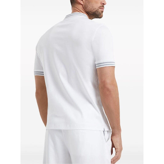 Brunello Cucinelli T-shirts and Polos White Topwear Brunello Cucinelli