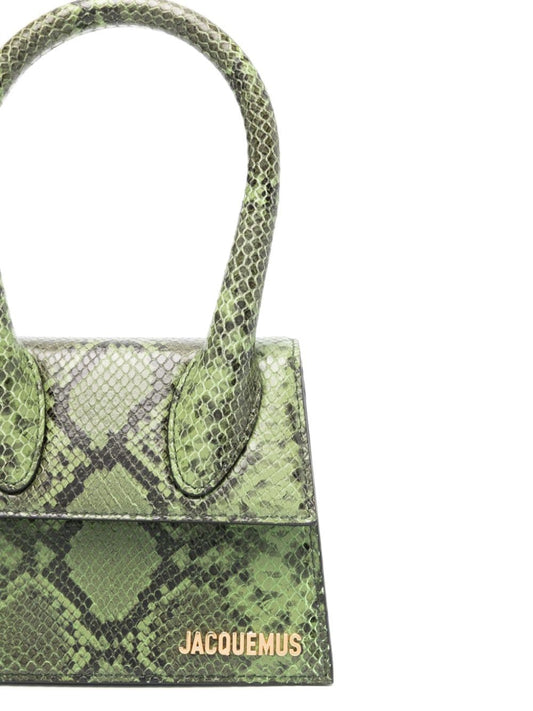 JACQUEMUS Le Chiquito Moyen Tote Bag Green Handbag JACQUEMUS