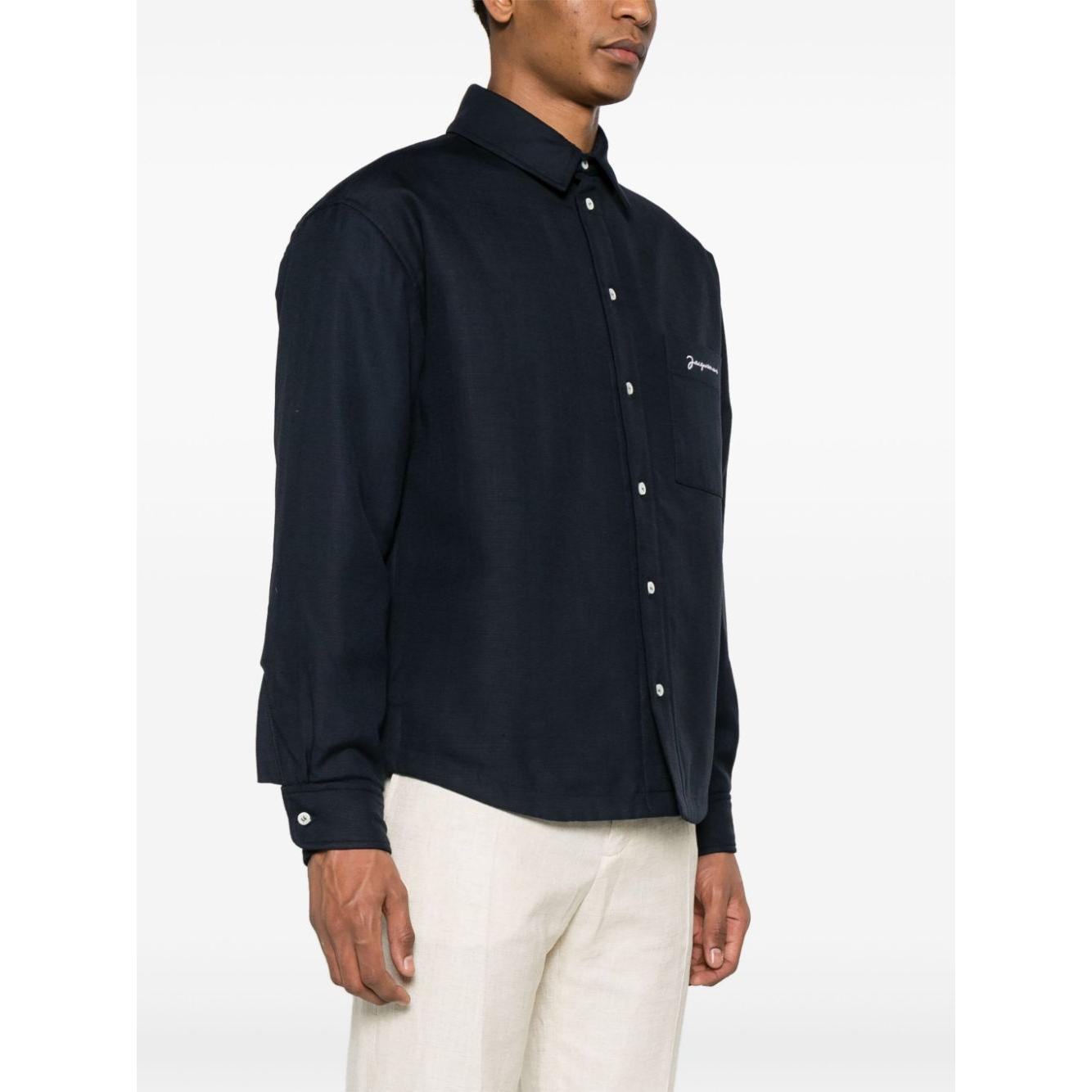 JACQUEMUS Shirts Blue Shirts JACQUEMUS