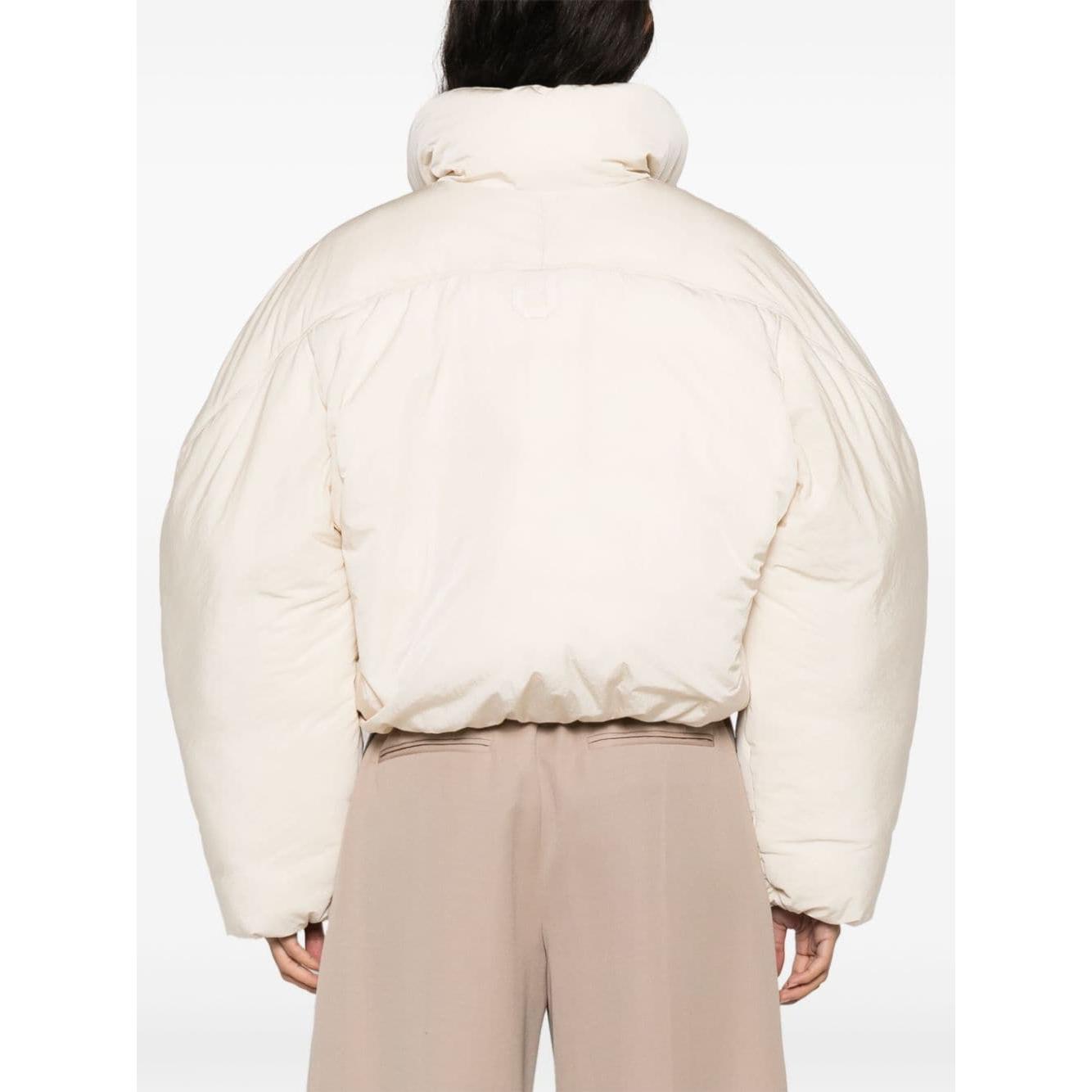 JACQUEMUS Coats White Jackets JACQUEMUS