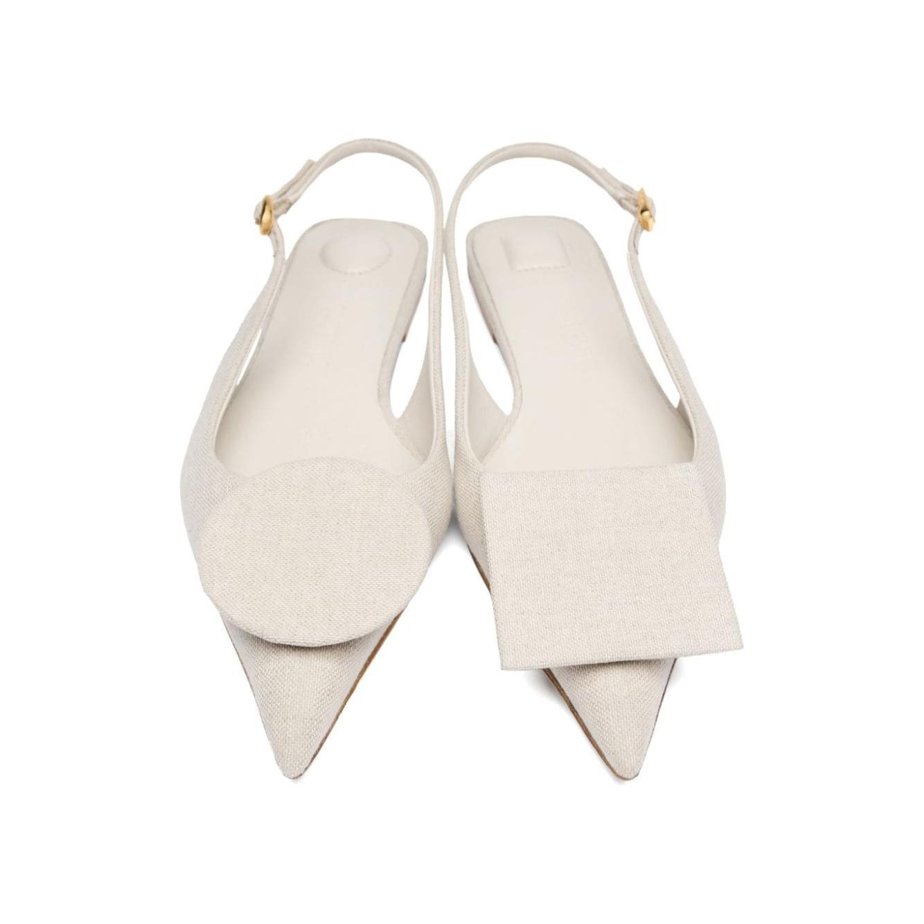 JACQUEMUS Flat shoes Grey Flat Shoes JACQUEMUS