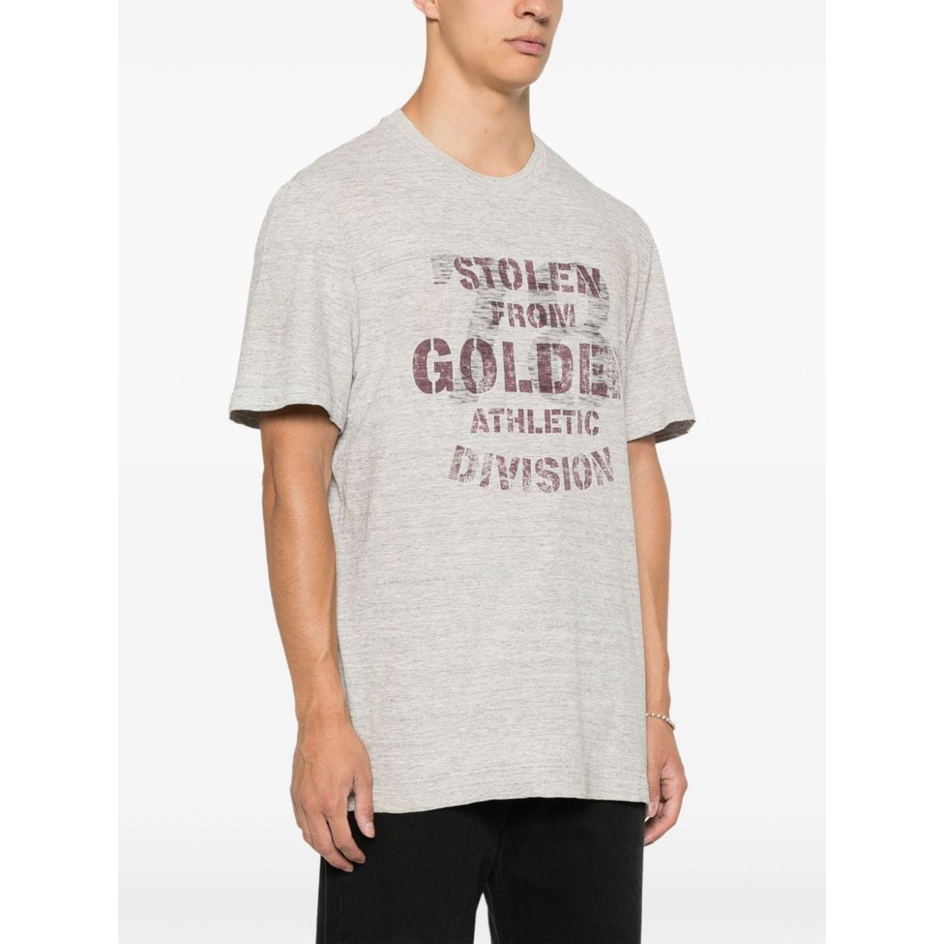 Golden Goose T-shirts and Polos Grey Topwear Golden Goose