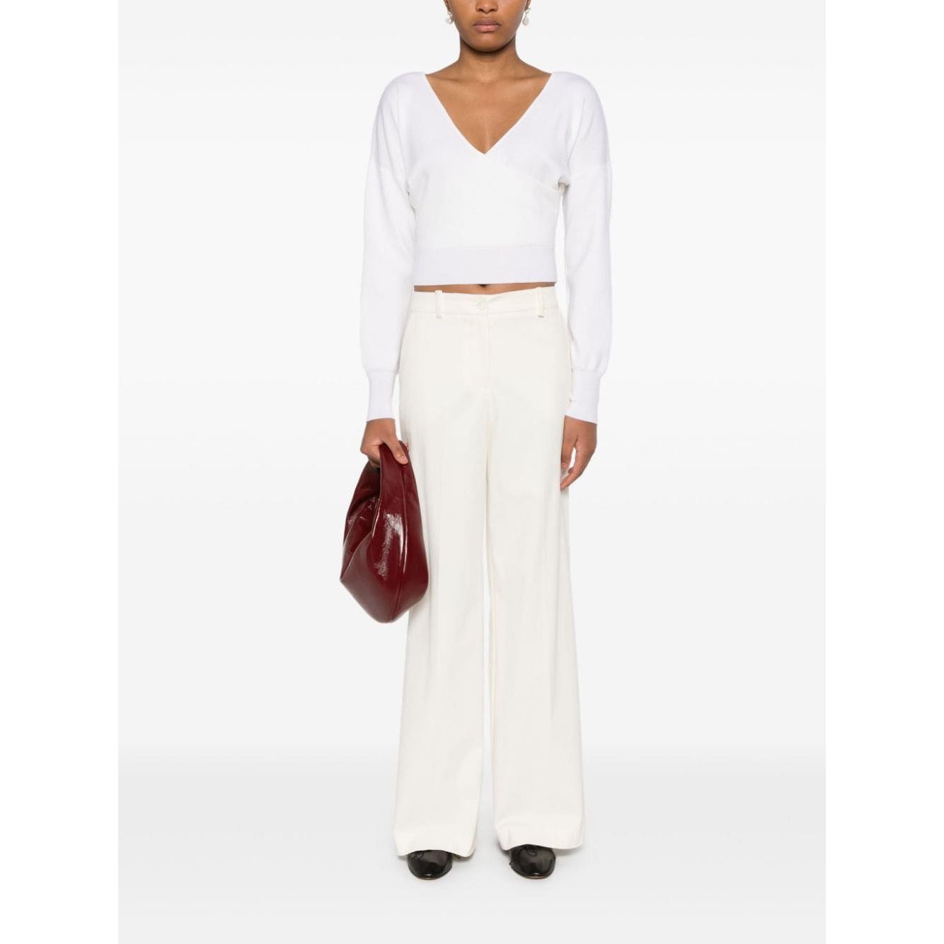 Parosh Trousers White Trousers Parosh