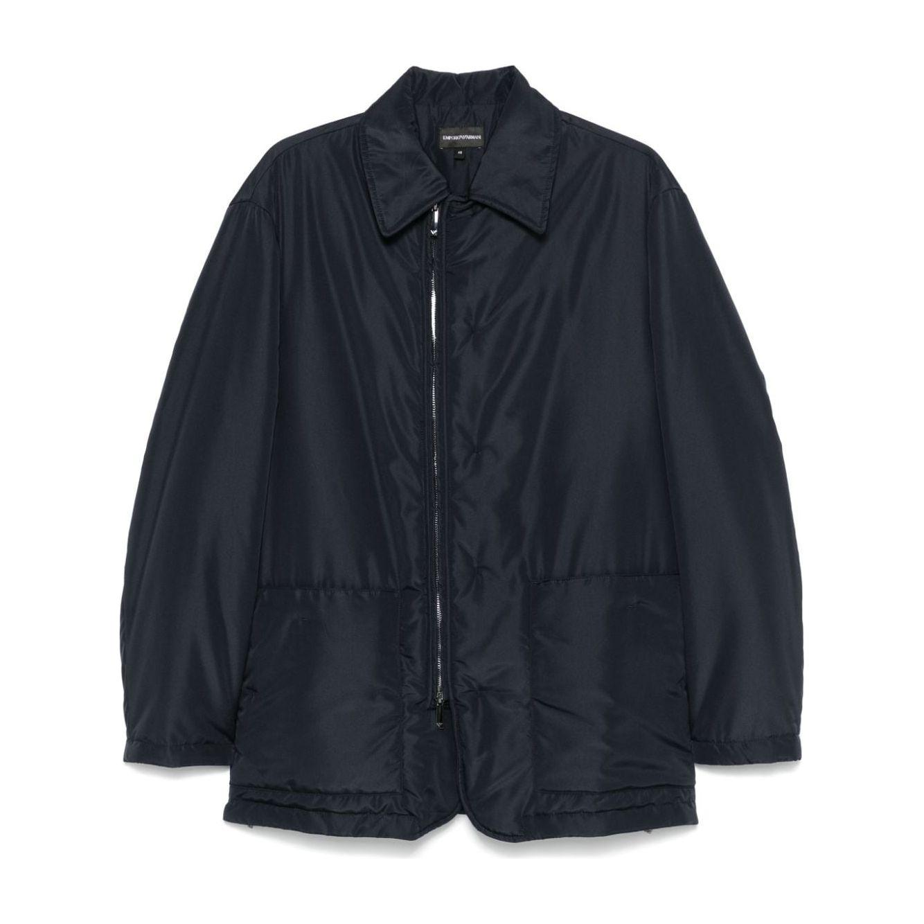 Emporio Armani Jackets Blue Jackets Emporio Armani