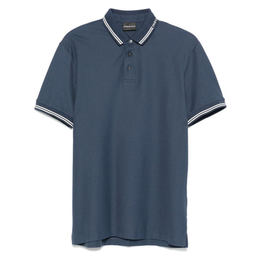 Emporio Armani T-shirts and Polos Clear Blue Topwear Emporio Armani