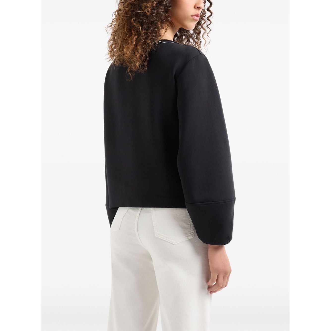 Emporio Armani Sweaters Black Topwear Emporio Armani