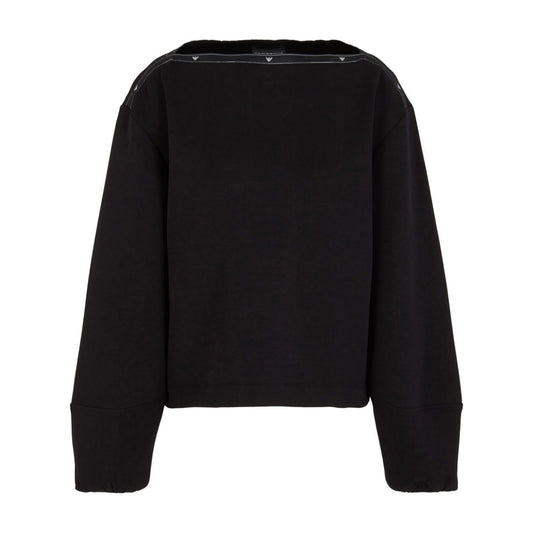 Emporio Armani Sweaters Black Topwear Emporio Armani