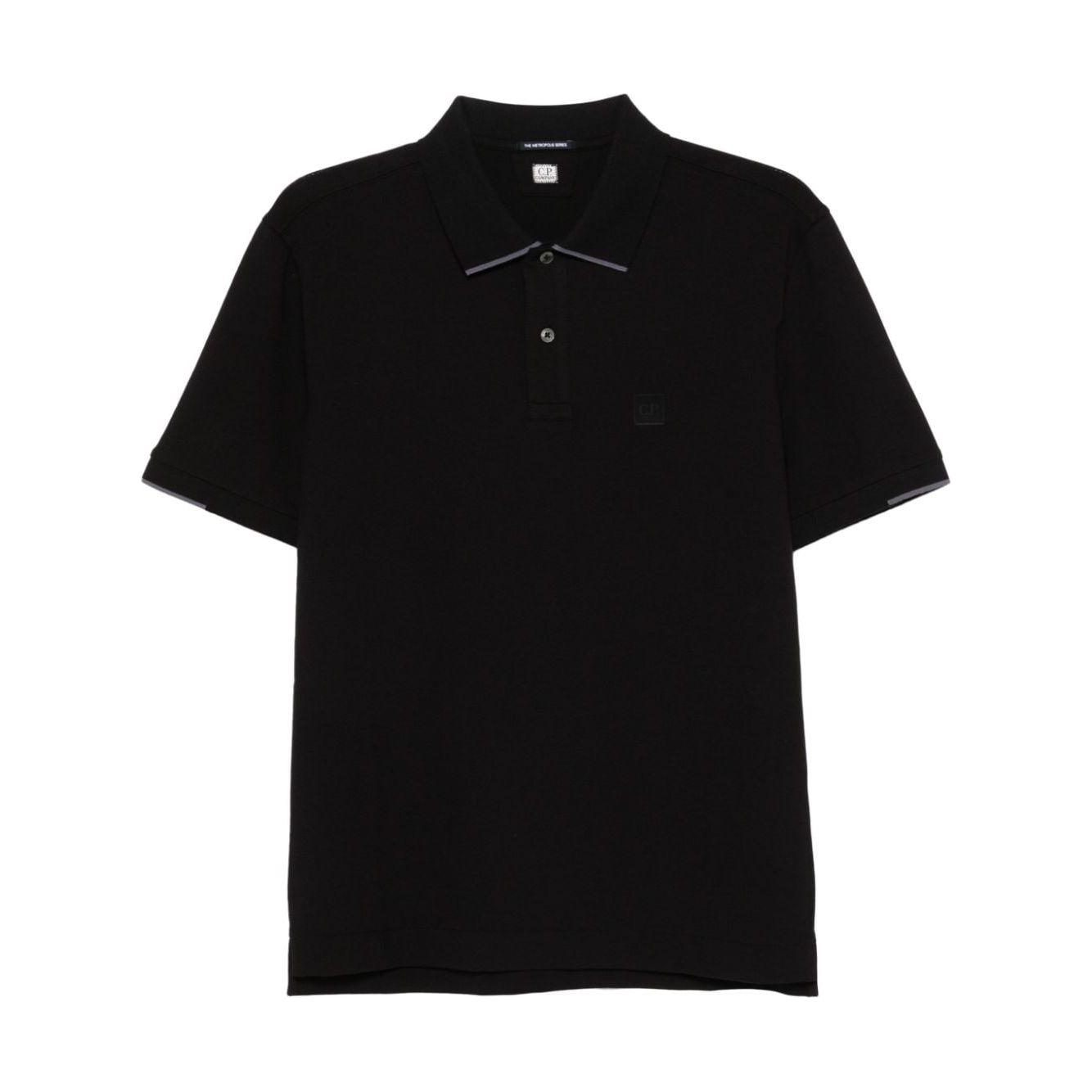 C.P. COMPANY METROPOLIS T-shirts and Polos Black Topwear C.P. Company Metropolis