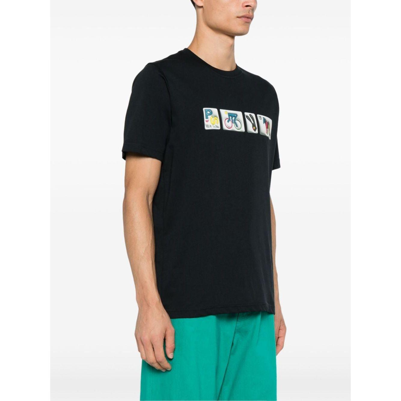 Paul Smith T-shirts and Polos Black Topwear Paul Smith