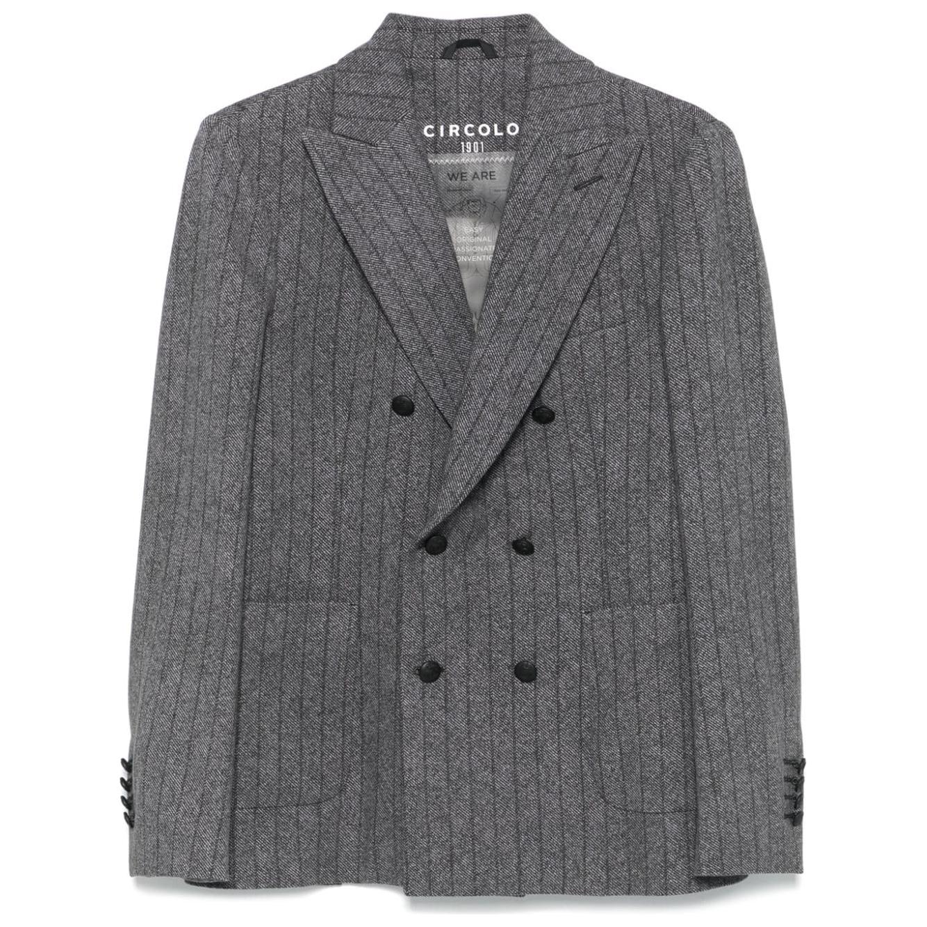 Circolo 1901 Jackets Grey Jackets Circolo 1901